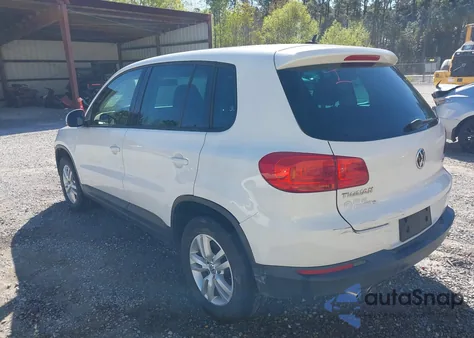 2013 Volkswagen Tiguan S from USA, damaged, VIN WVGAV7AX2DW552348
